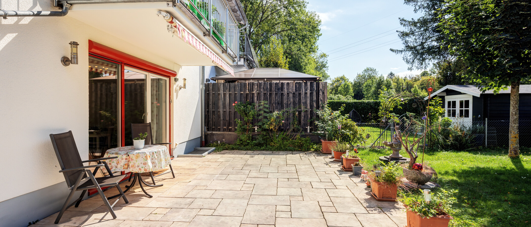 Gartenwohnung München Feldmoching 02 Terrasse 15007