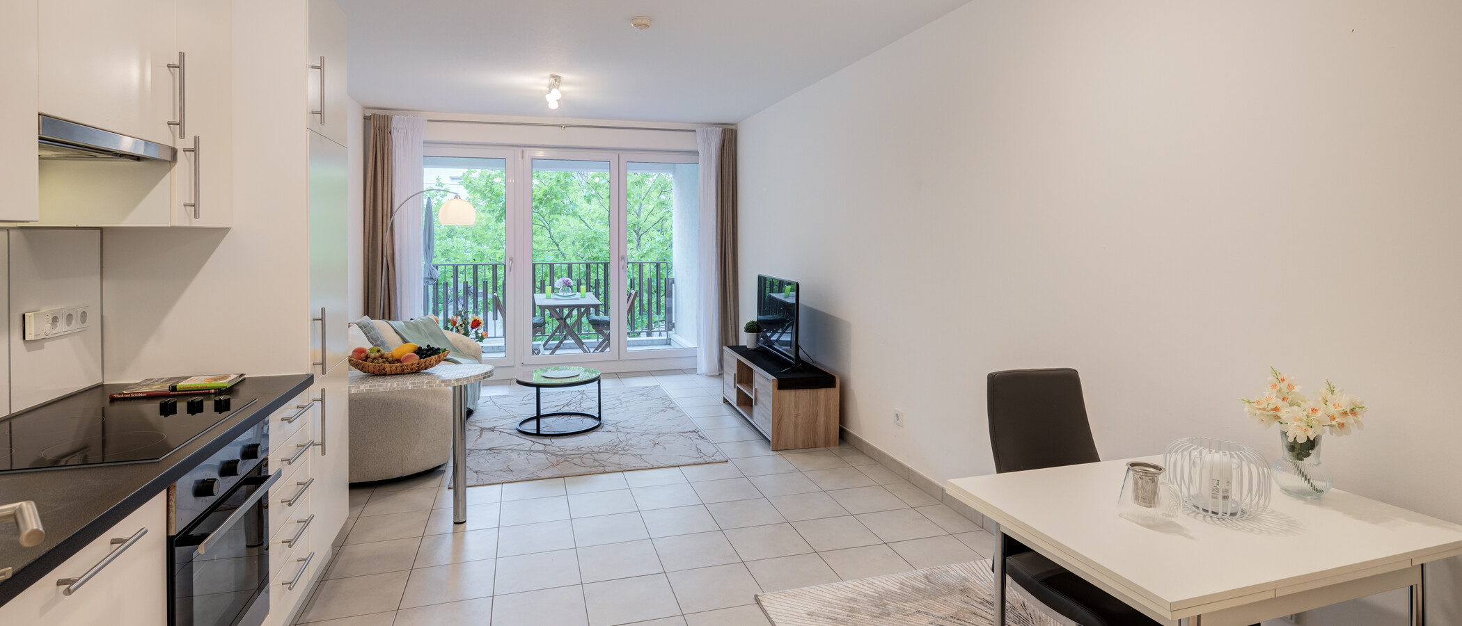 Wohnung München Neuhausen 02 Wohnbereich 15009