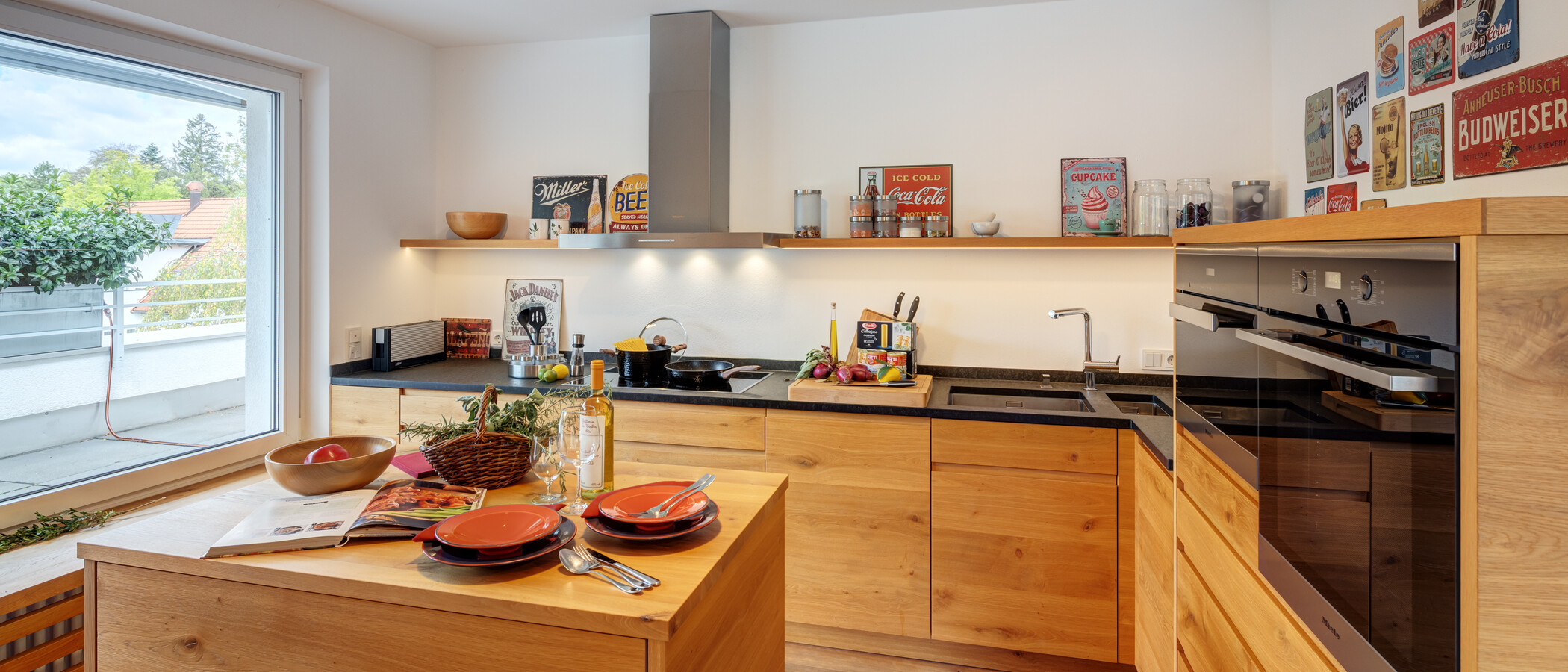 Dachterrassenwohnung München Solln 01 Küche 15010