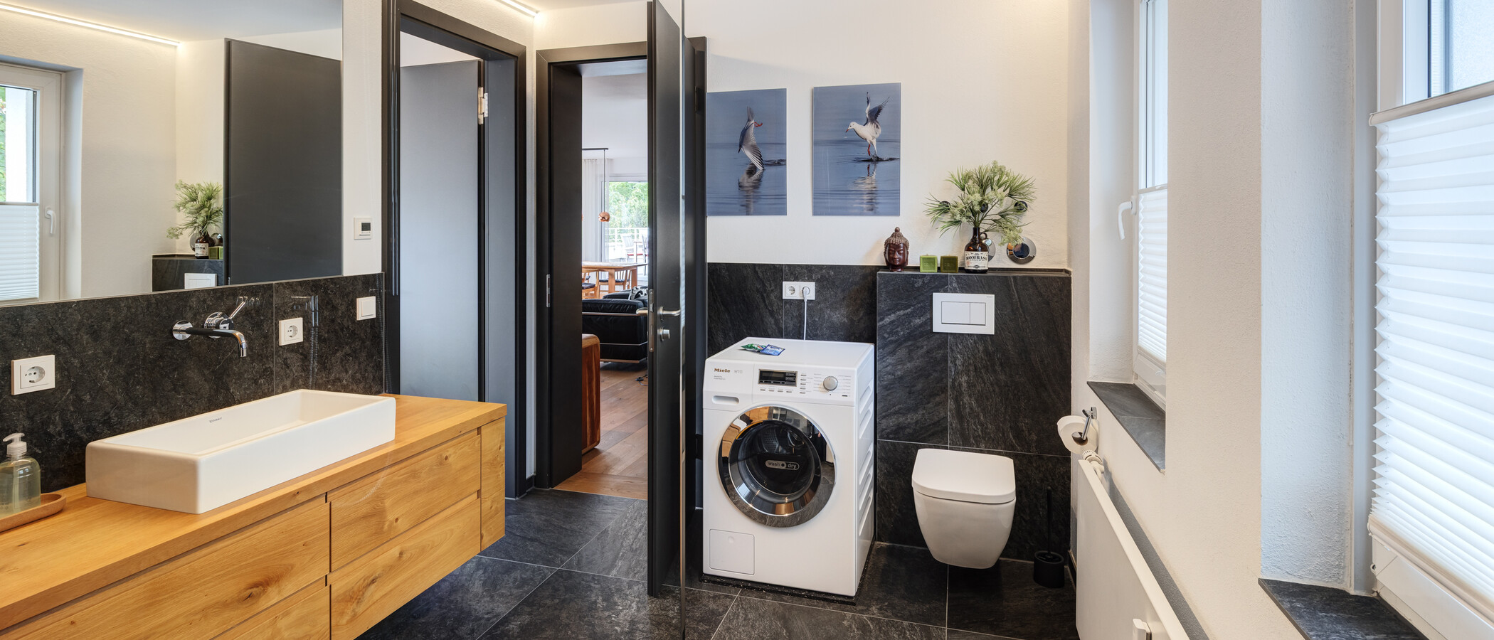 Dachterrassenwohnung München Solln 03 Badezimmer 15010
