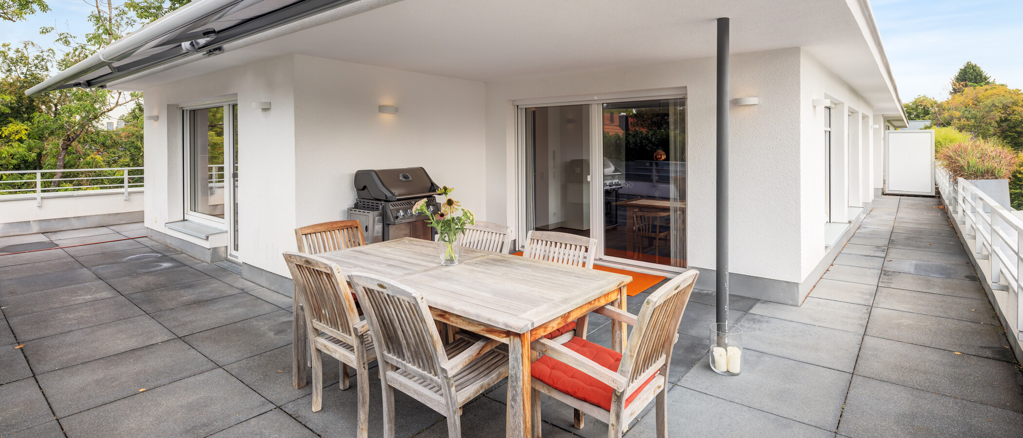 Dachterrassenwohnung München Solln 01 Dachterrasse 15010