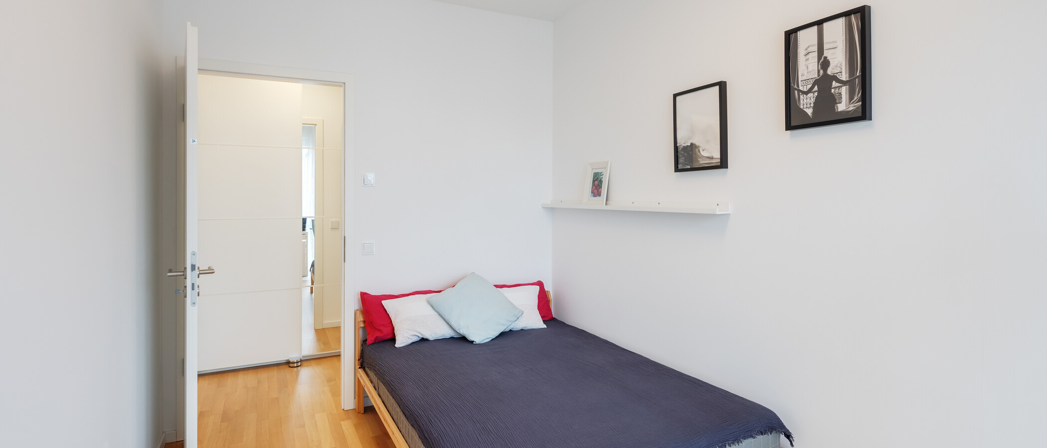 Wohnung München Neuhausen 01 2. Schlafzimmer	 15011
