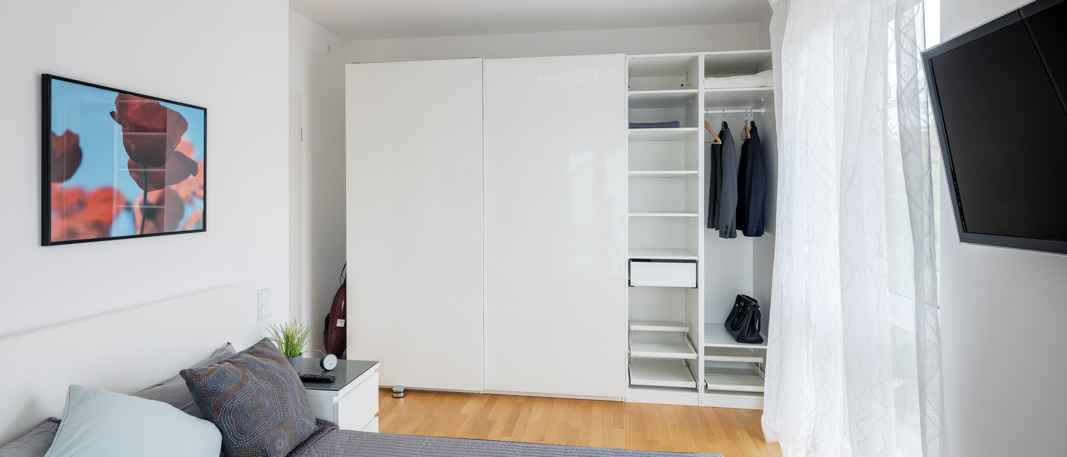 Wohnung München Neuhausen 01 1. Schlafzimmer 15011