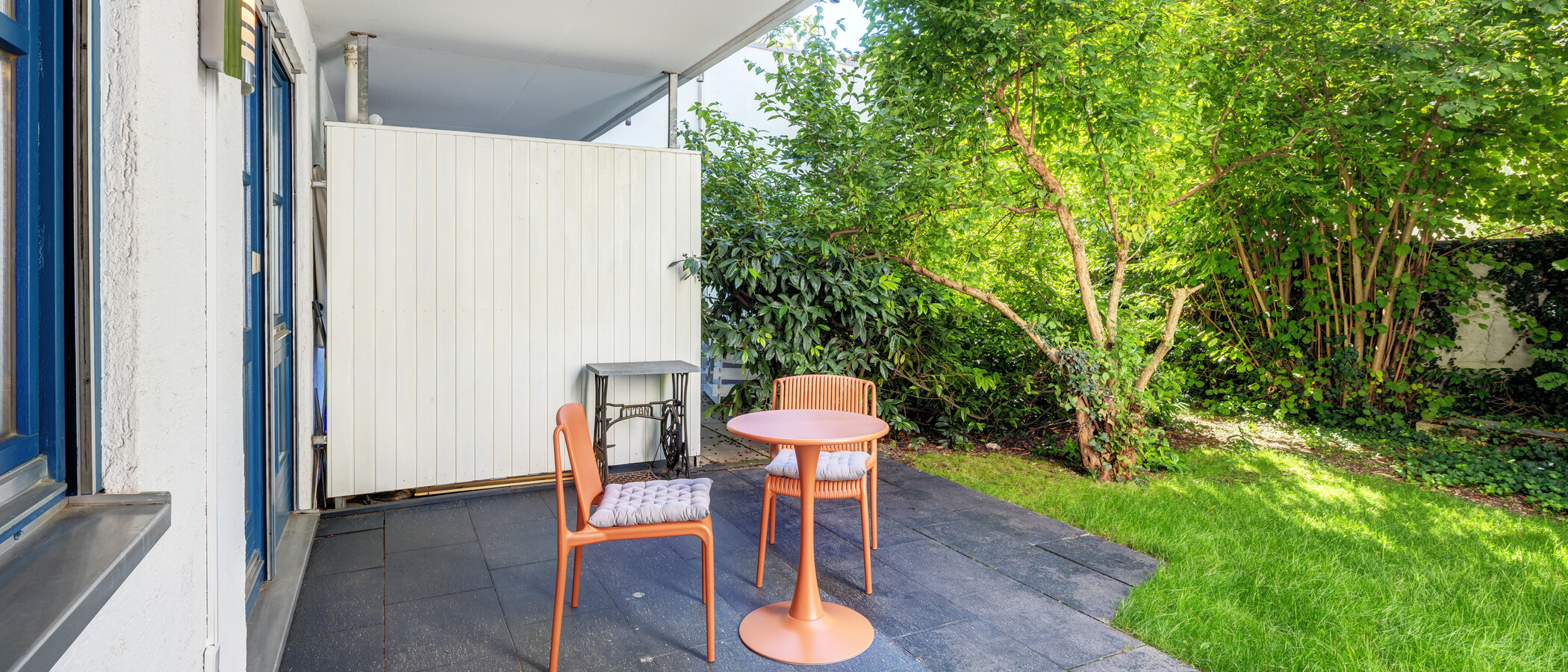 Gartenwohnung München Gärtnerplatzviertel 01 Terrasse 15016