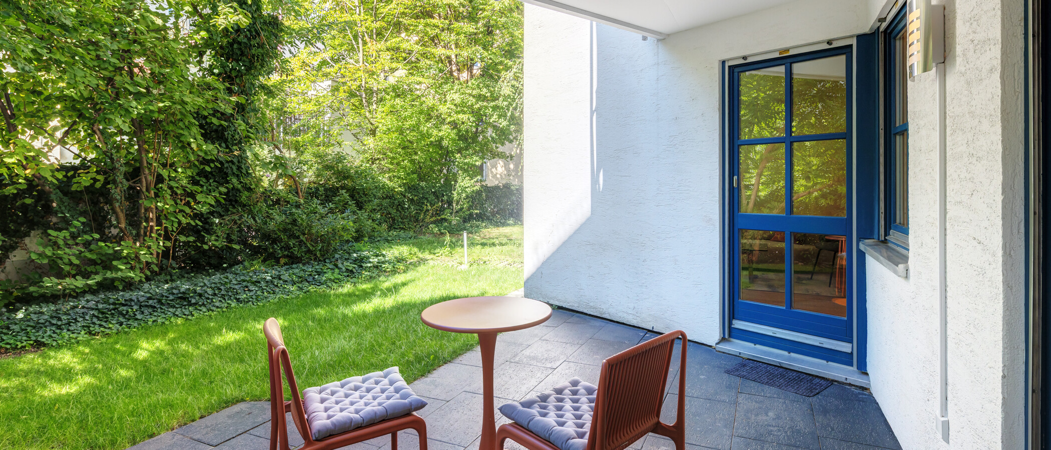 Gartenwohnung München Gärtnerplatzviertel 02 Terrasse 15016
