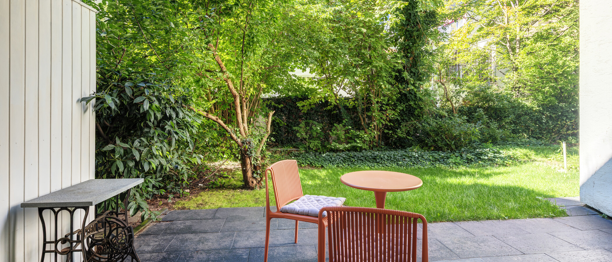 Gartenwohnung München Gärtnerplatzviertel 01 Aussicht 15016