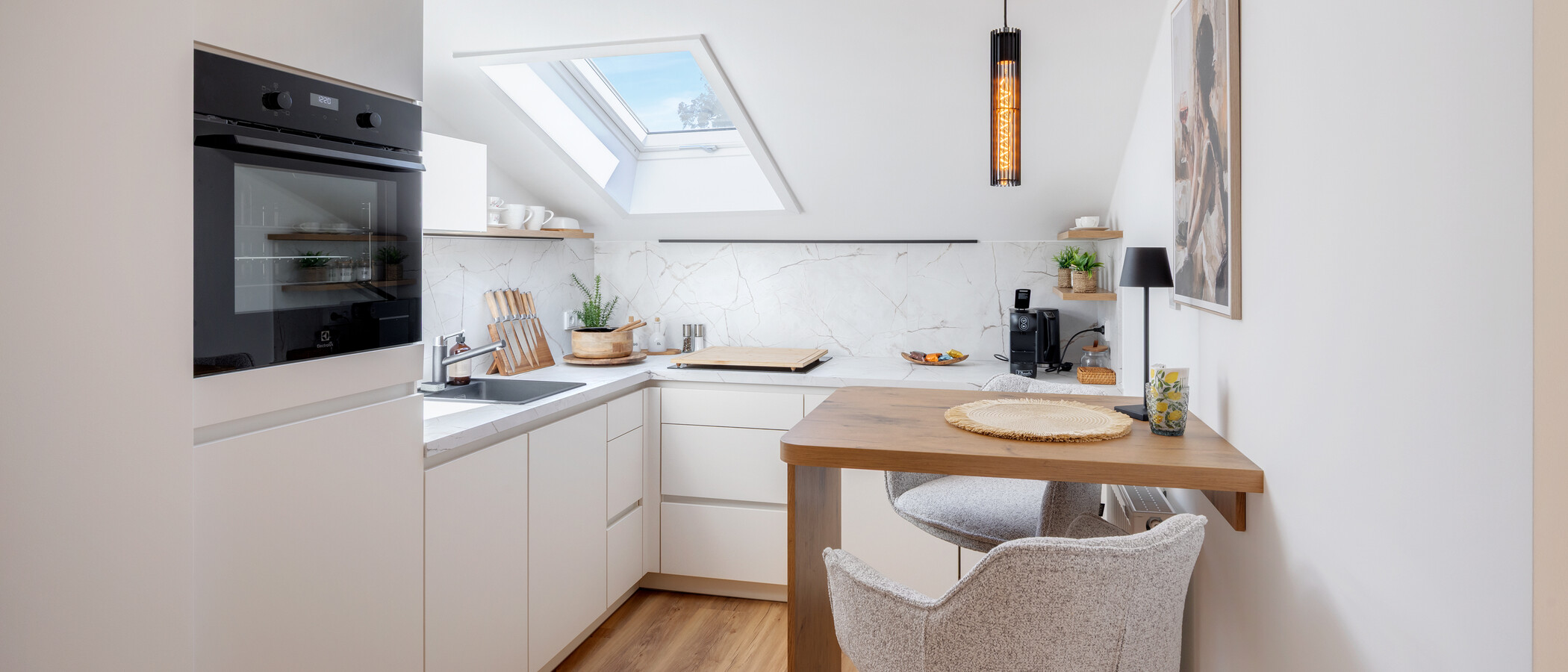 Dachgeschosswohnung Gmund am Tegernsee 01 Küche 15021