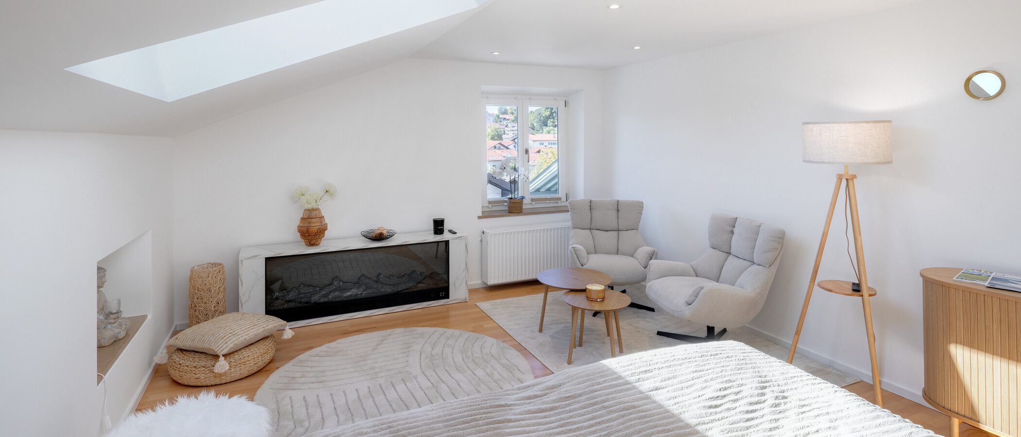 Dachgeschosswohnung Gmund am Tegernsee 02 Wohnbereich 15021