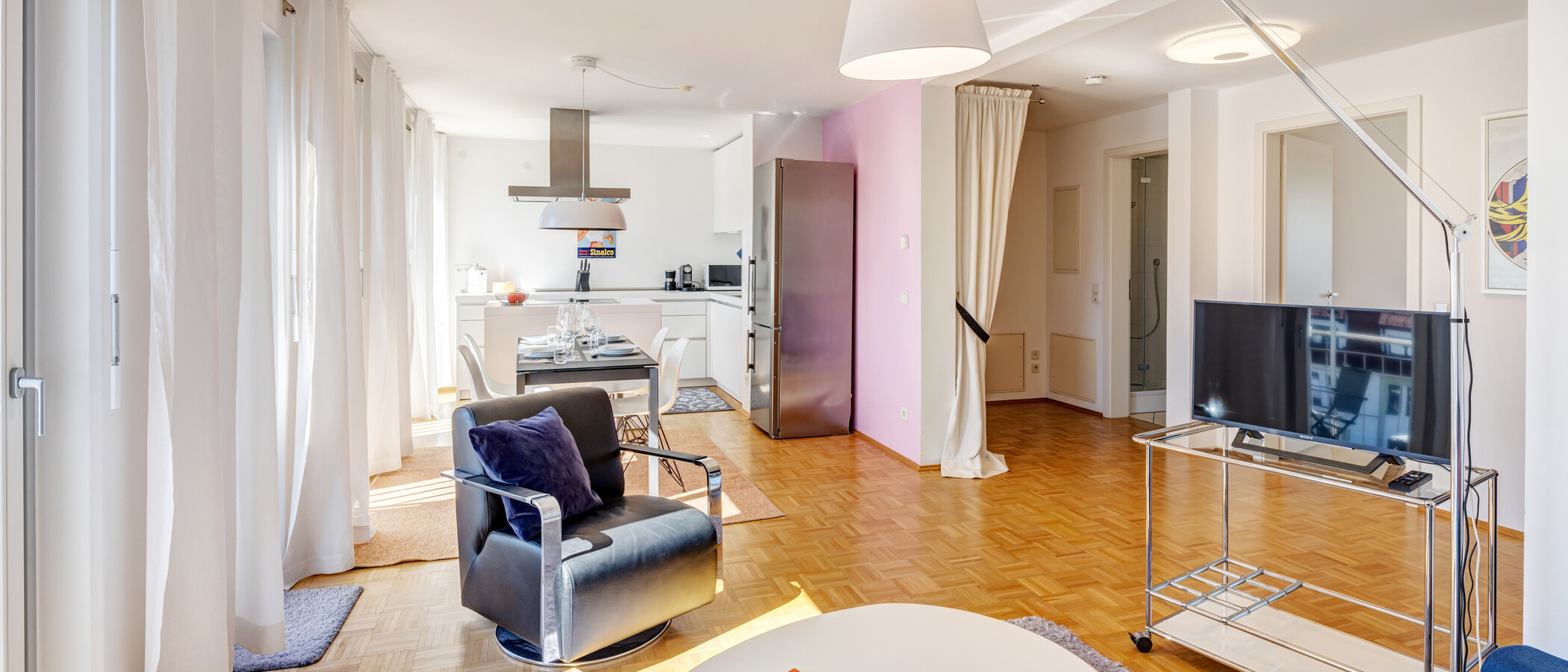 Wohnung München Schwanthalerhöhe 03 Wohnbereich 15025