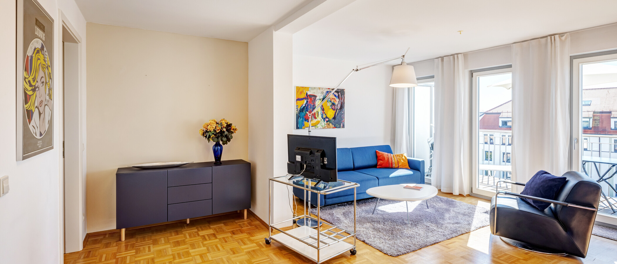 Wohnung München Schwanthalerhöhe 05 Wohnbereich 15025