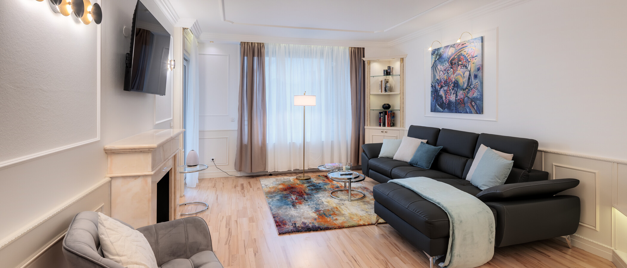 Wohnung München Au-Haidhausen 02 Wohnbereich 15026
