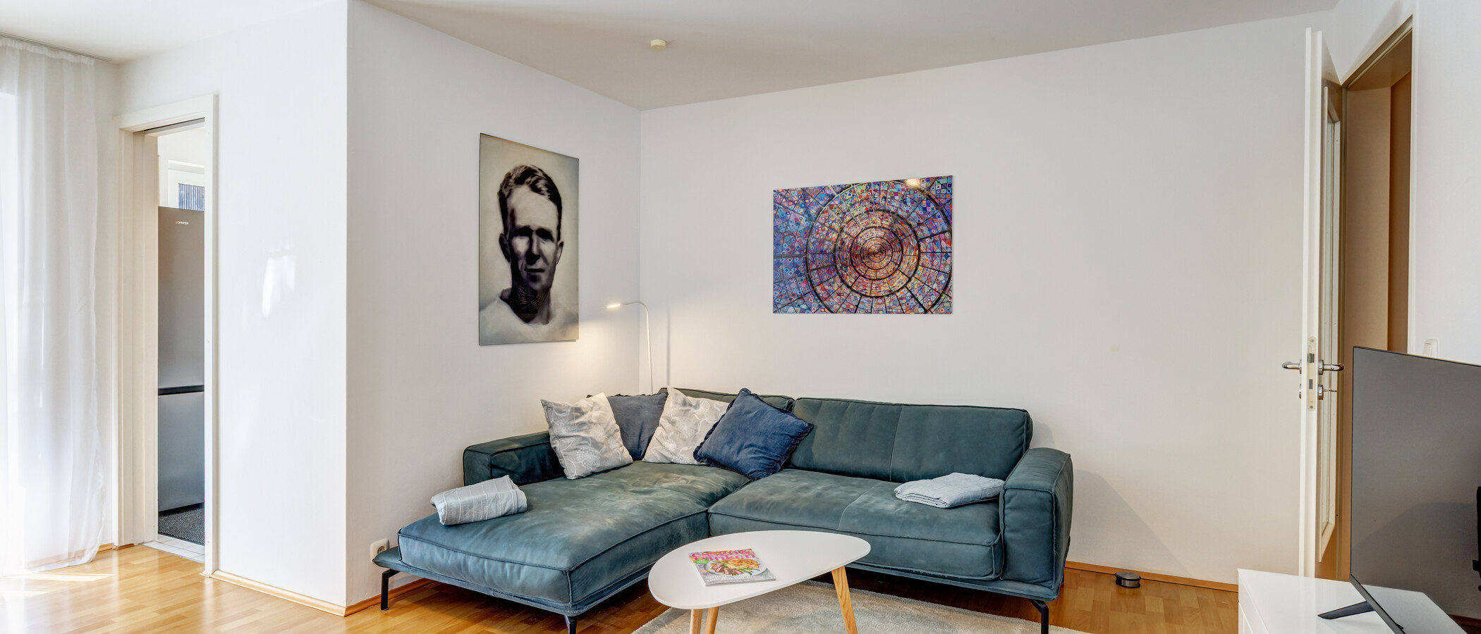 Wohnung München Maxvorstadt - Westen 01 Wohnbereich 15027
