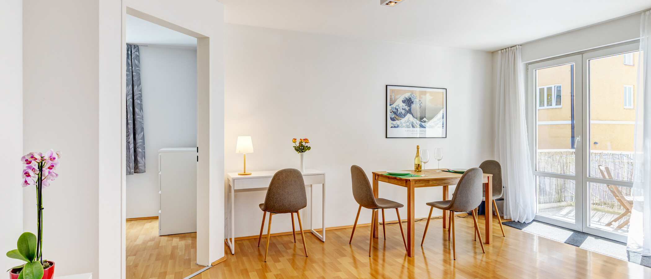 Wohnung München Maxvorstadt - Westen 04 Wohnbereich 15027