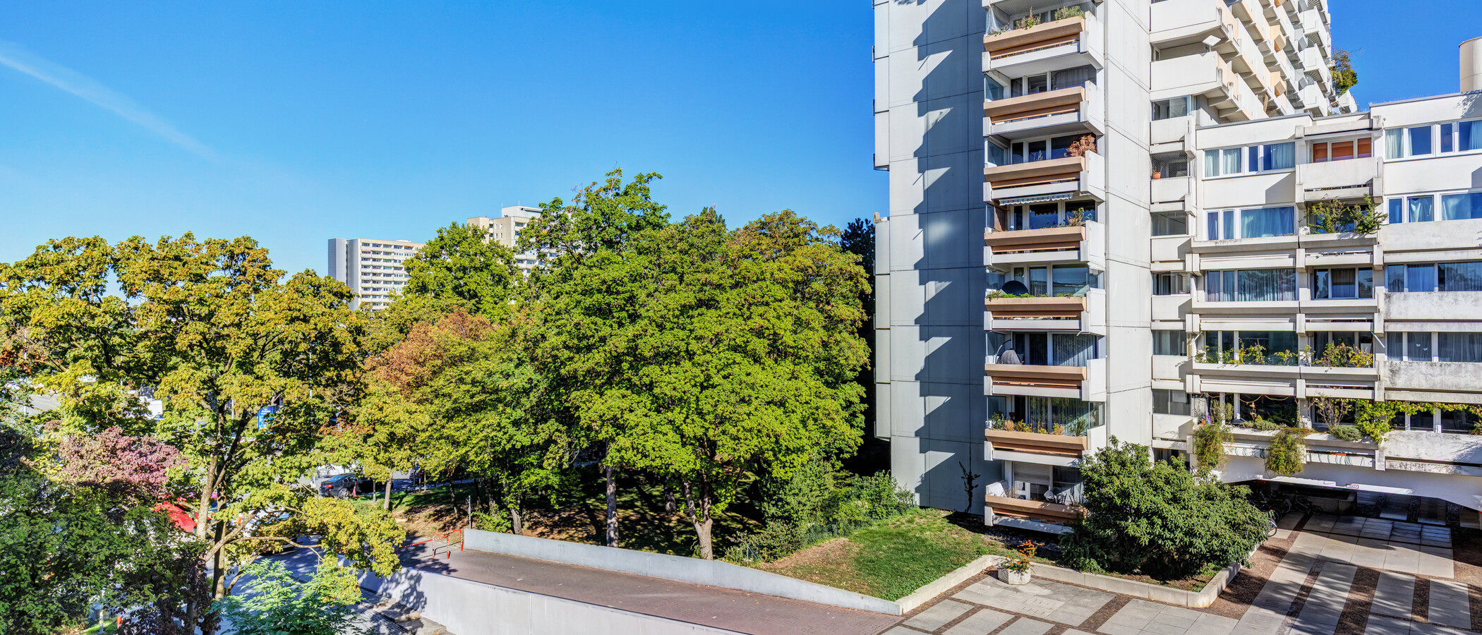 Dachterrassenwohnung München Moosach 06 Aussicht 15028