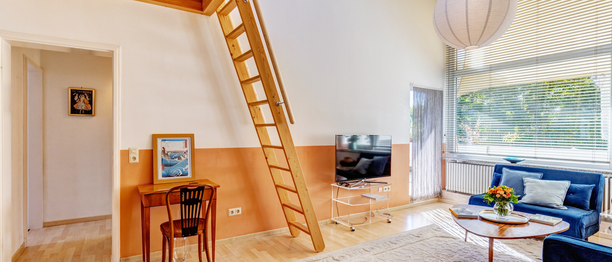 Dachterrassenwohnung München Moosach 04 Wohnbereich 15028