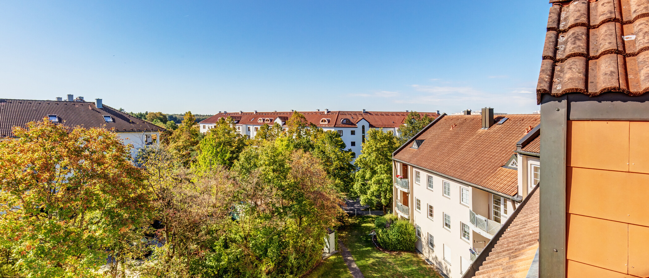 Dachgeschosswohnung Unterschleißheim 03 Aussicht 15029