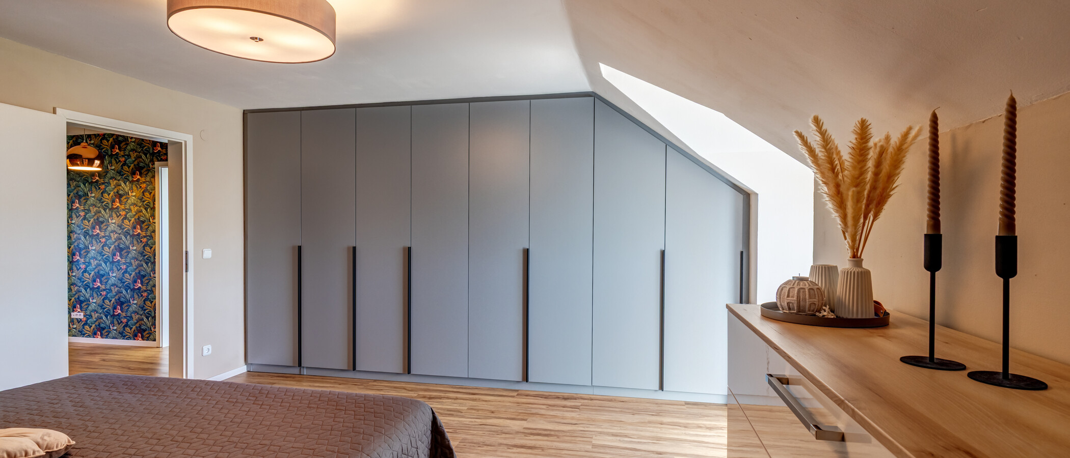 Dachgeschosswohnung Unterschleißheim 03 Schlafzimmer 15029