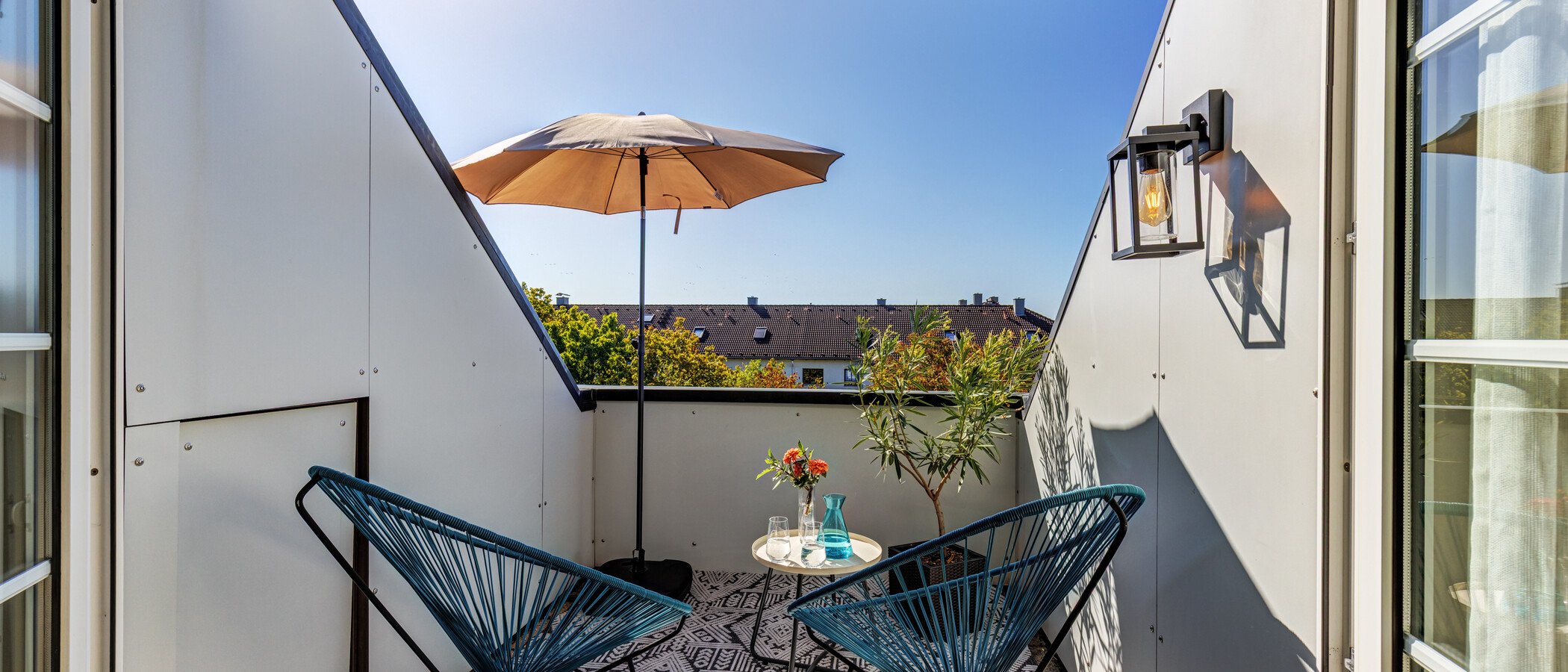 Dachgeschosswohnung Unterschleißheim 01 Dachterrasse 15029