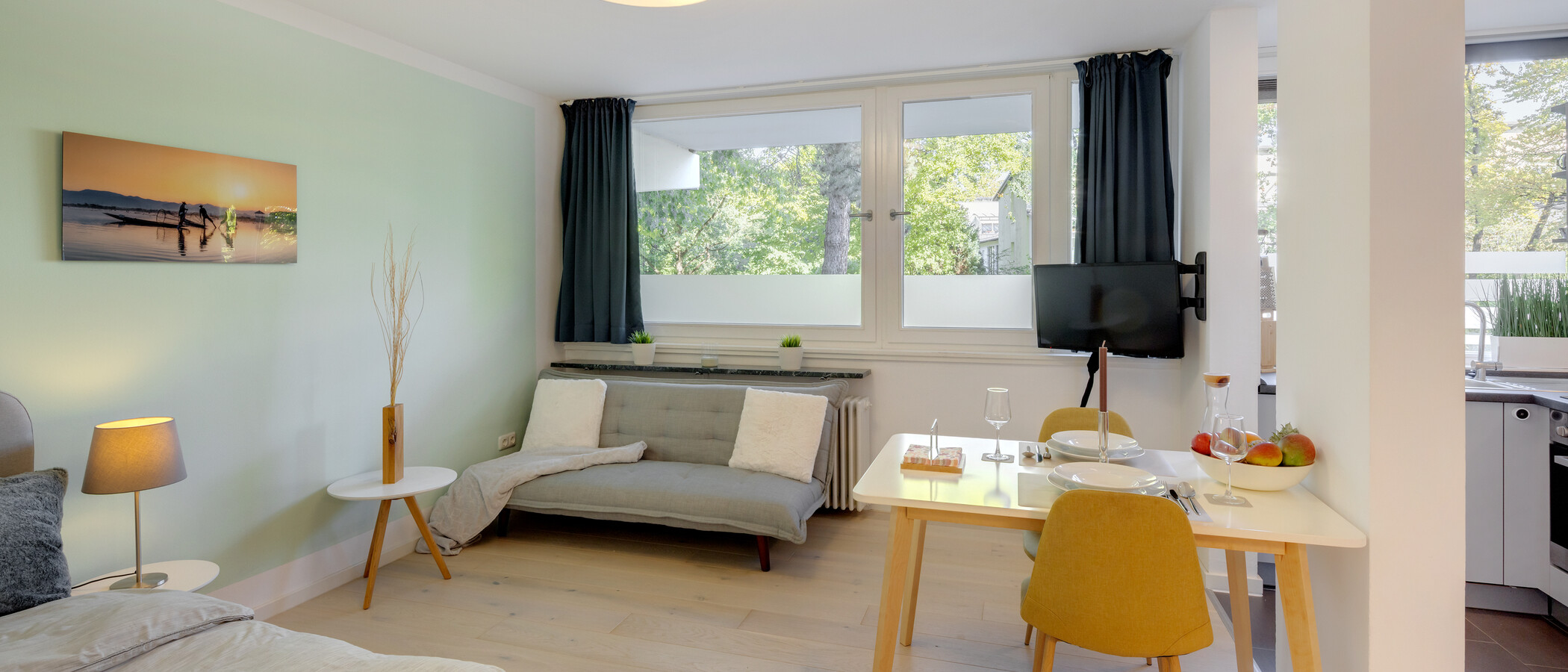 Wohnung München Obersendling 02 Wohnbereich 15030