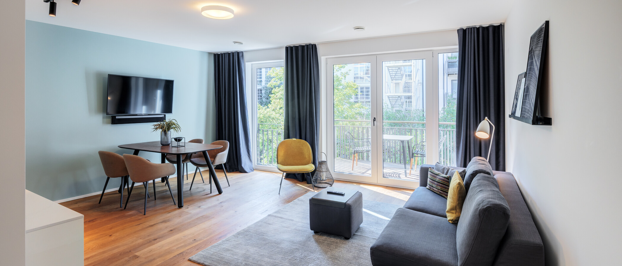 Wohnung München Schwanthalerhöhe 01 Wohnbereich 15033