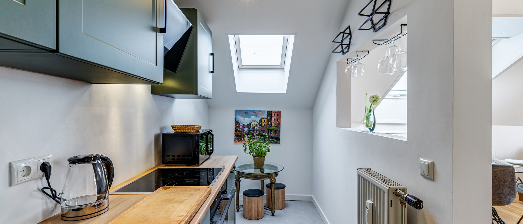 Dachgeschosswohnung München Solln 02 Küche 15038