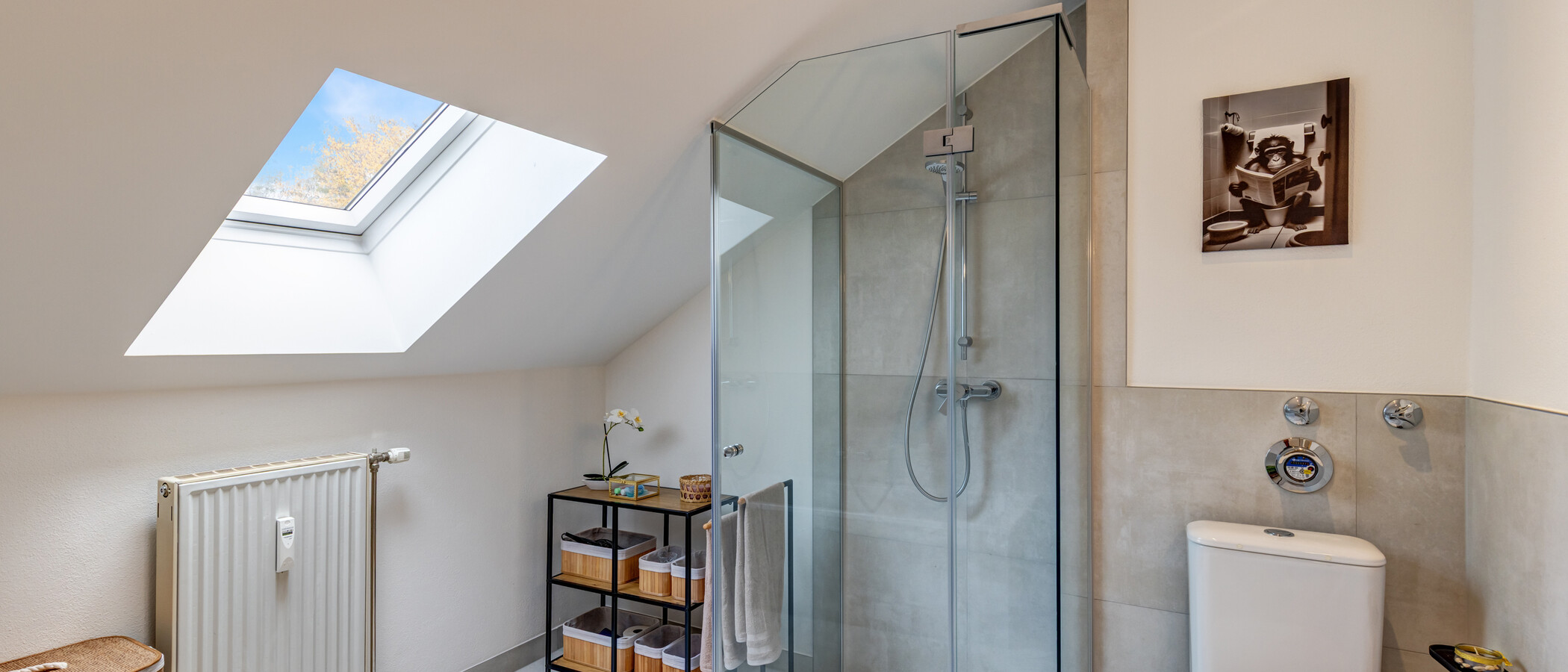 Dachgeschosswohnung München Solln 02 Badezimmer 15038