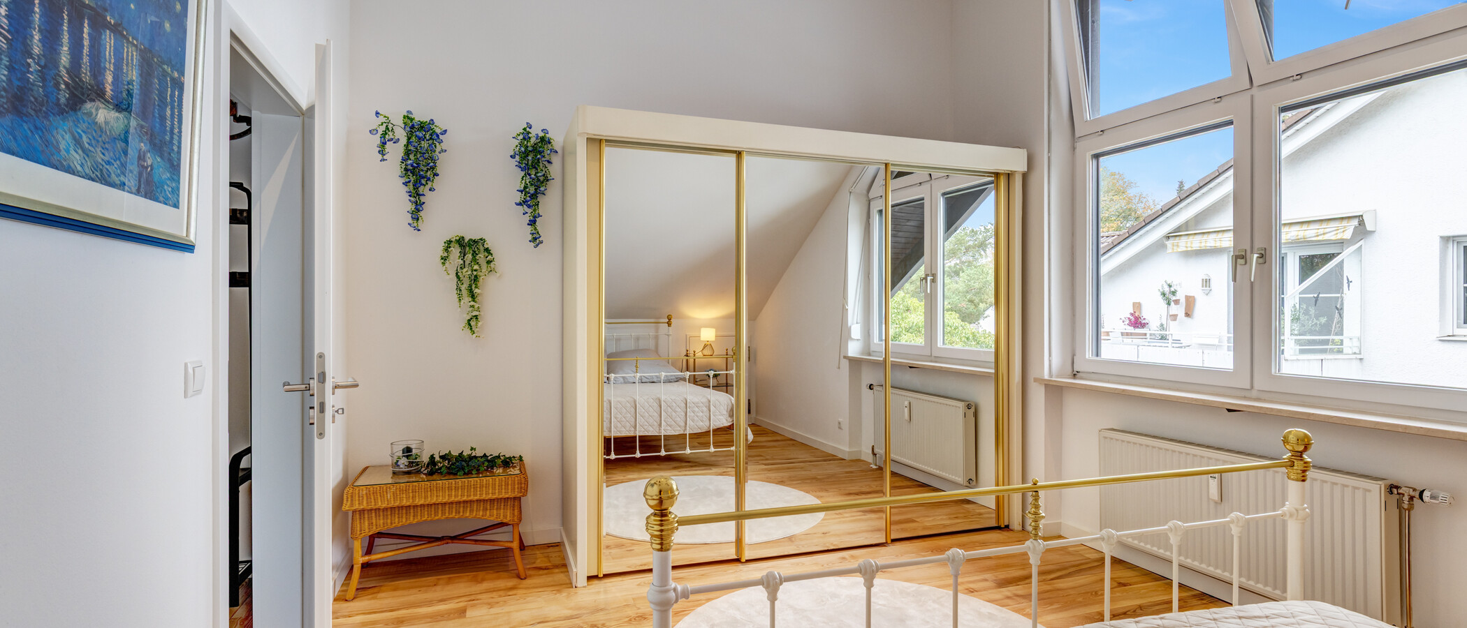 Dachgeschosswohnung München Solln 04 Schlafzimmer 15038