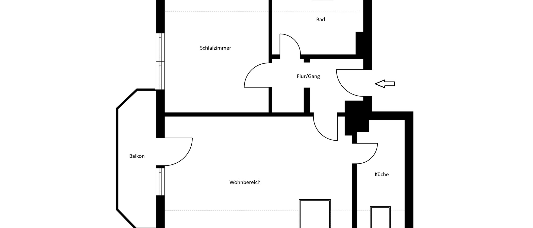 Dachgeschosswohnung München Solln 01 Grundriss 15038