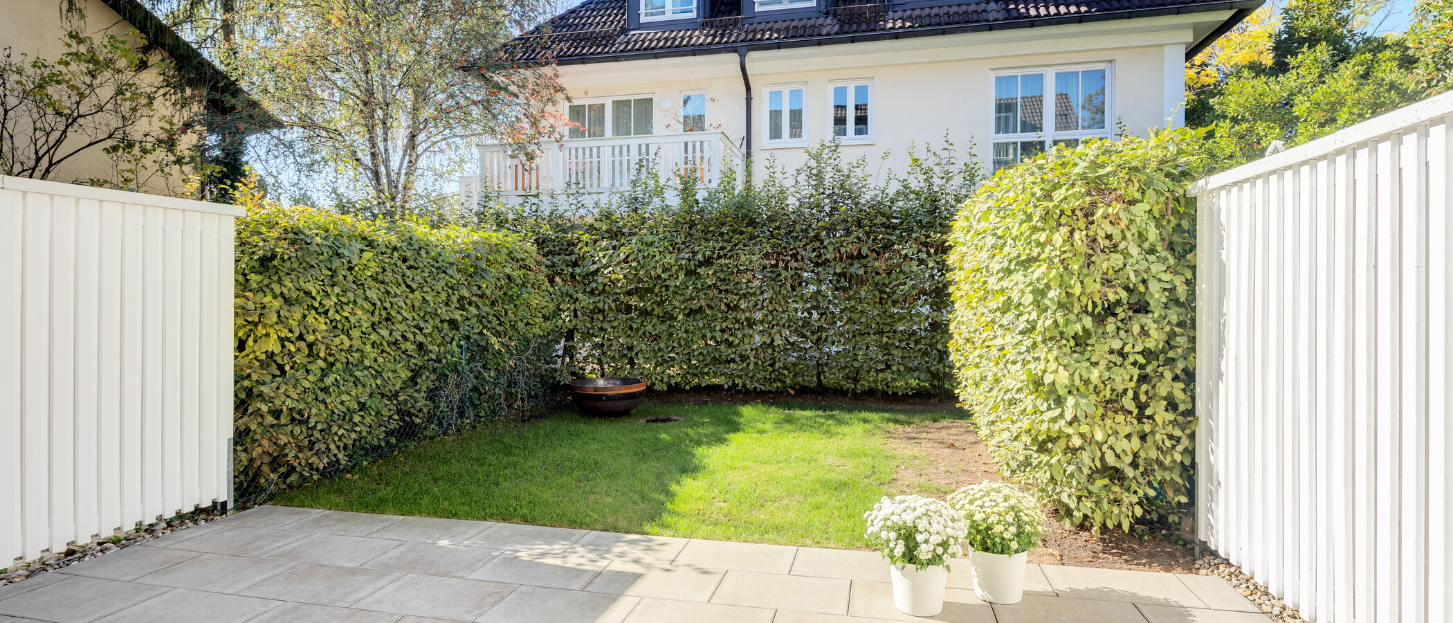 Reihenmittelhaus München Waldtrudering 01 Garten 15041