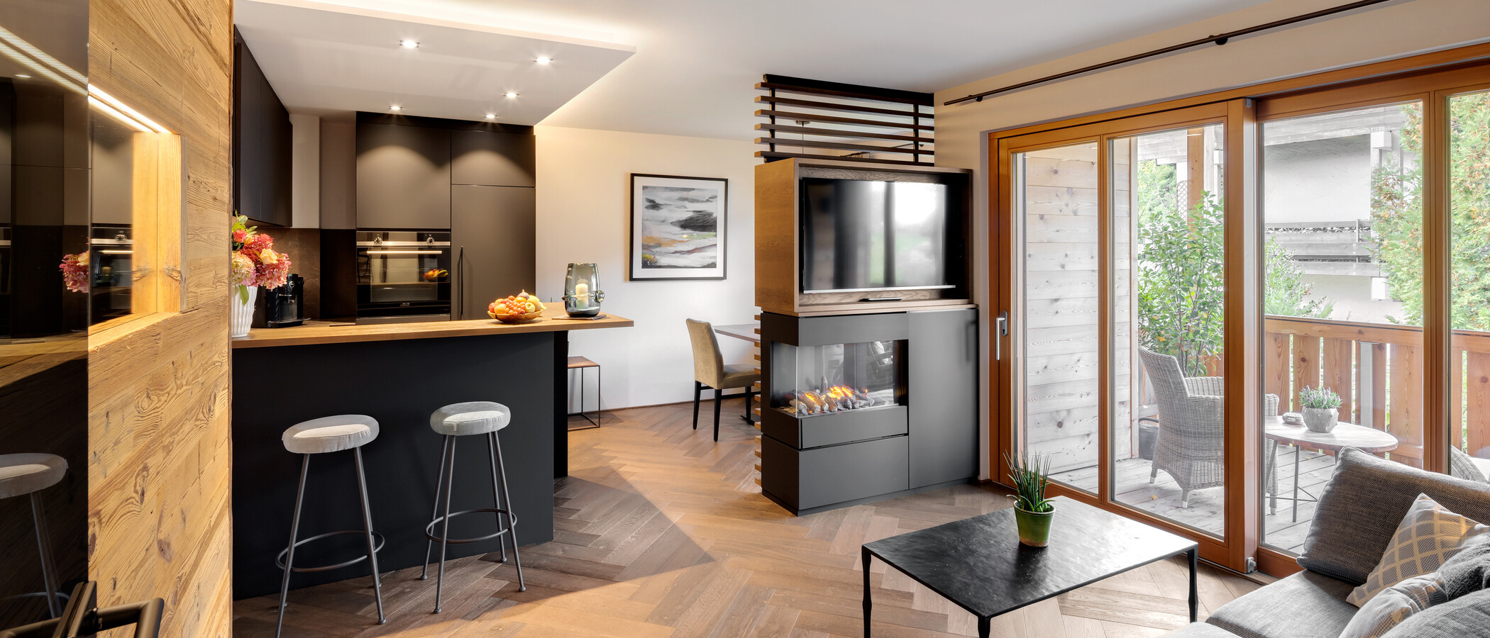 Wohnung Gmund am Tegernsee 01 Wohnbereich 15045