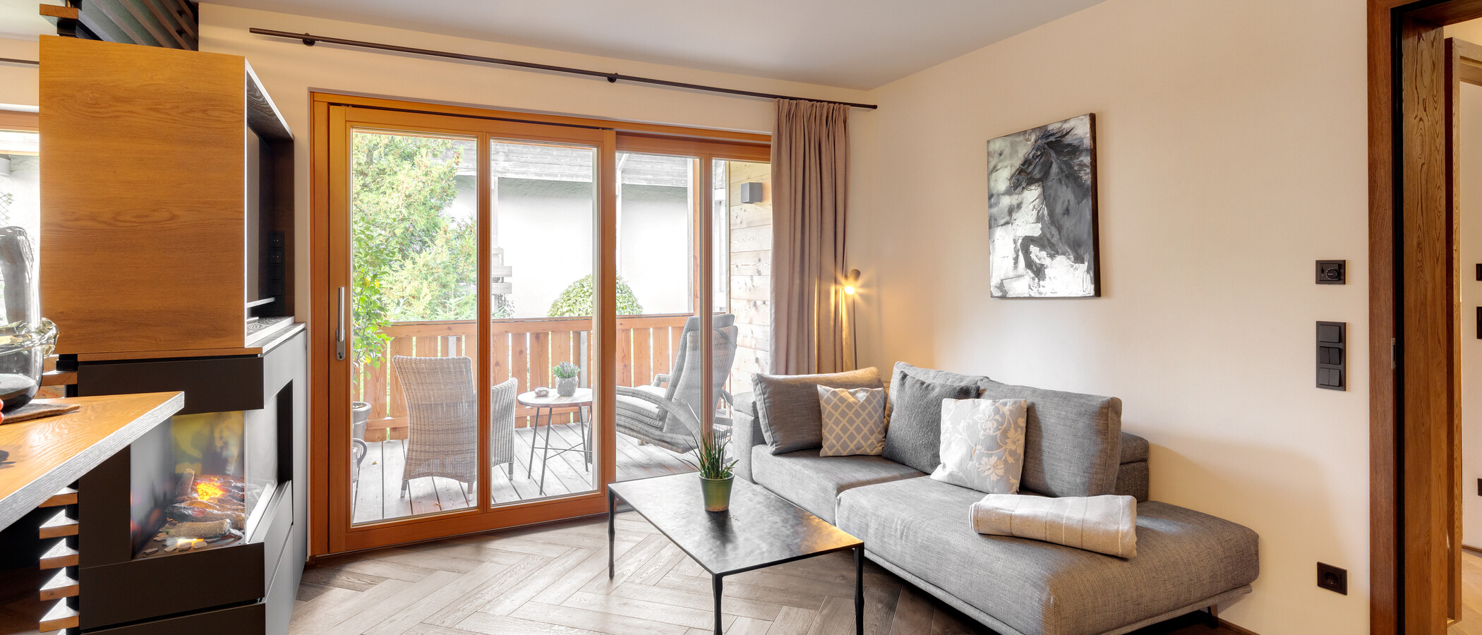 Wohnung Gmund am Tegernsee 03 Wohnbereich 15045