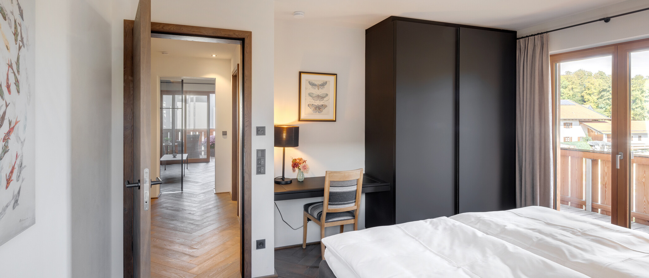 Wohnung Gmund am Tegernsee 02 1. Schlafzimmer 15046