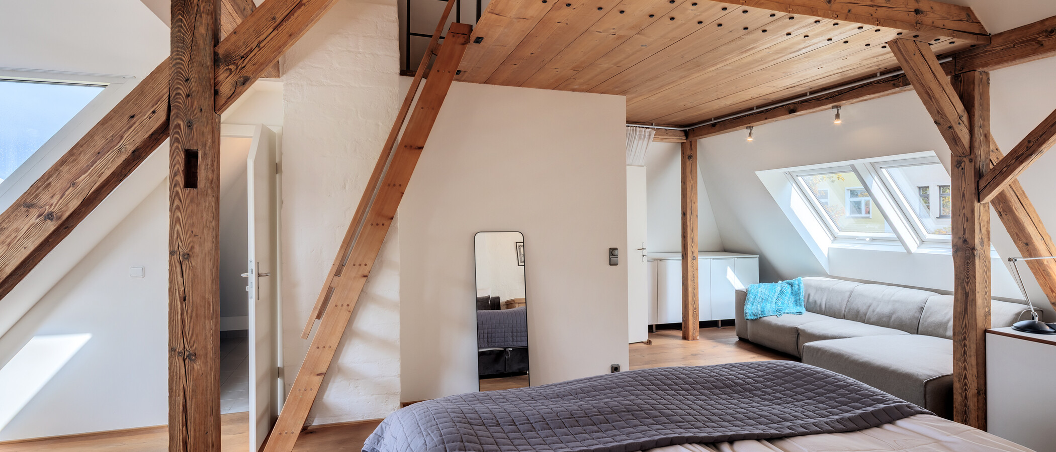 Reiheneckhaus München Nymphenburg 02 3. Schlafzimmer 15047