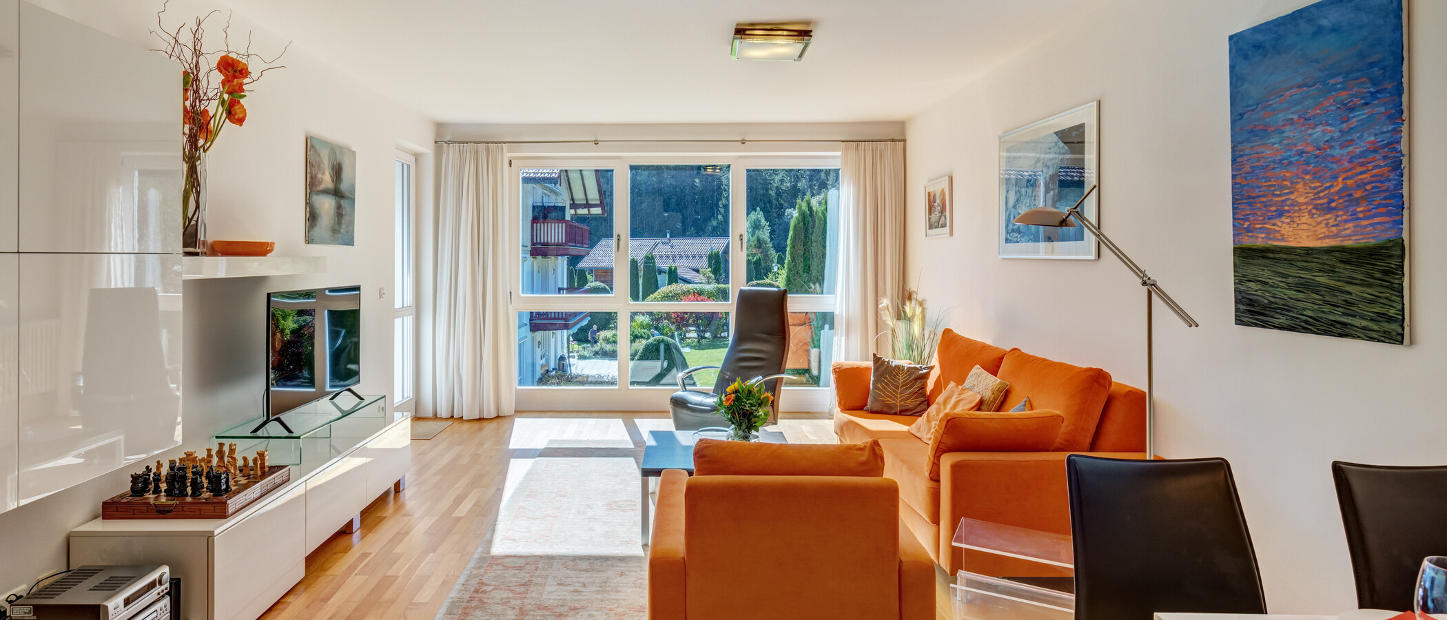 Wohnung Bad Wiessee 01 Wohnbereich 15048