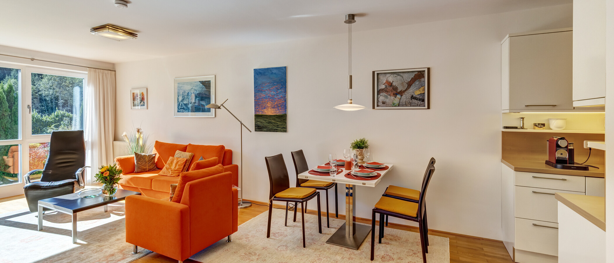Wohnung Bad Wiessee 02 Wohnbereich 15048