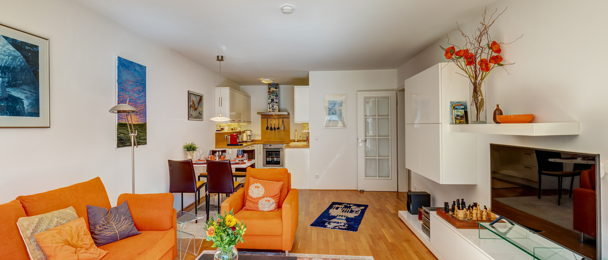 Wohnung Bad Wiessee 03 Wohnbereich 15048