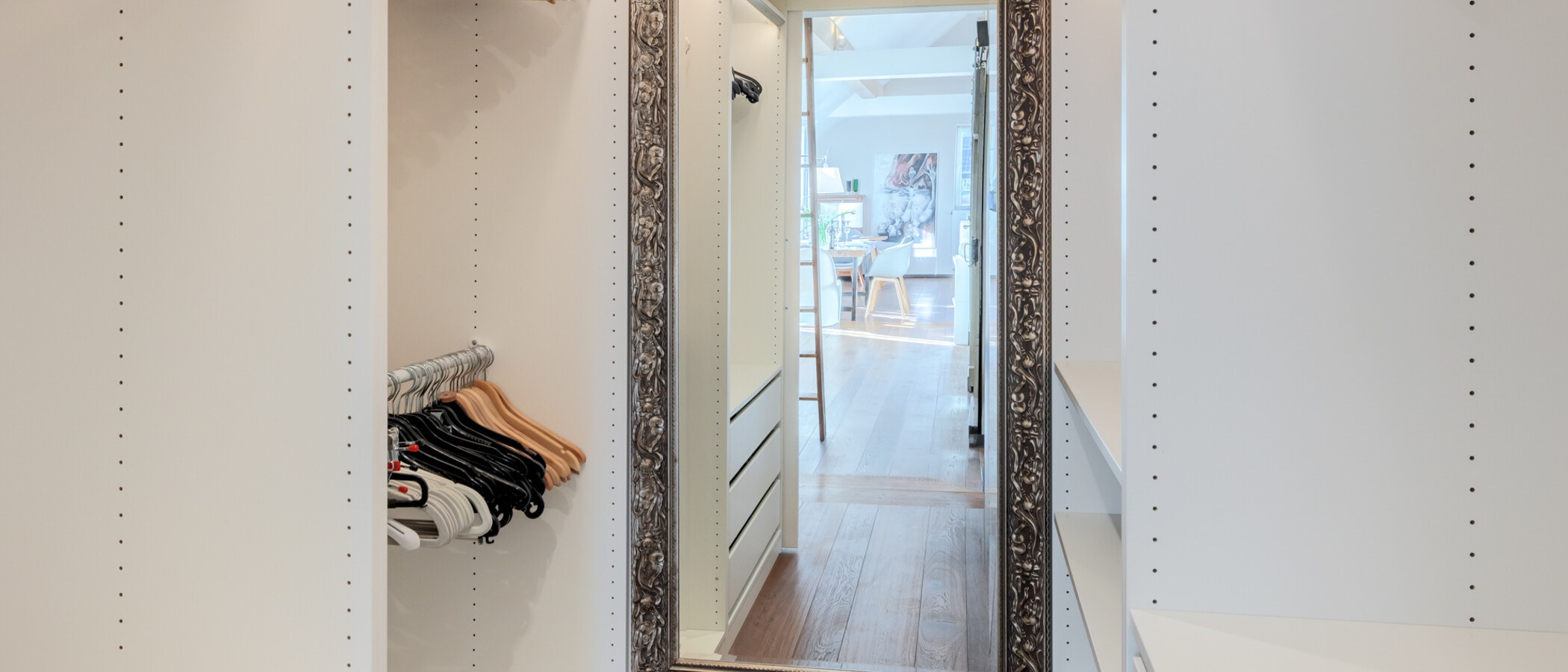 Galeriewohnung München Obergiesing 01 Begehbarer Schrank 15054