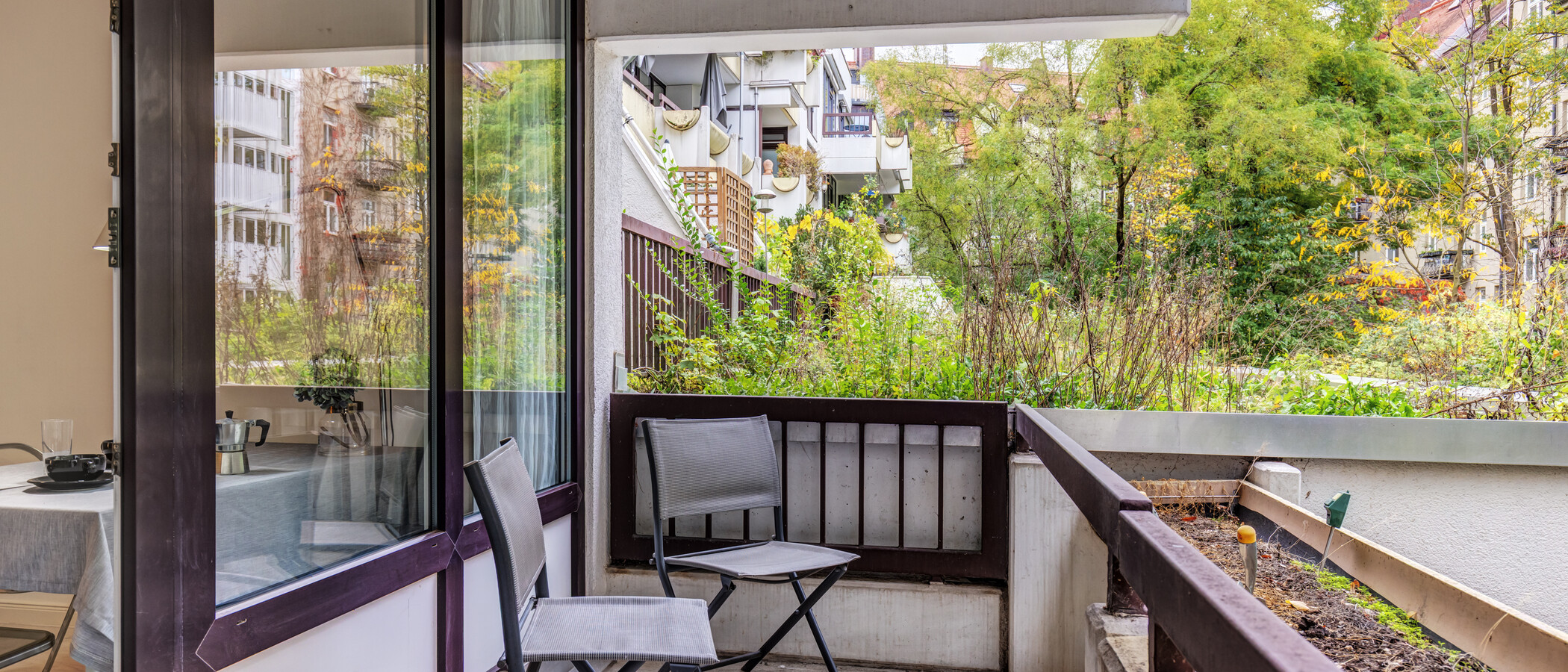 Wohnung München Schwabing-West (rund um den Hohenzollernplatz) 01 Balkon 15057