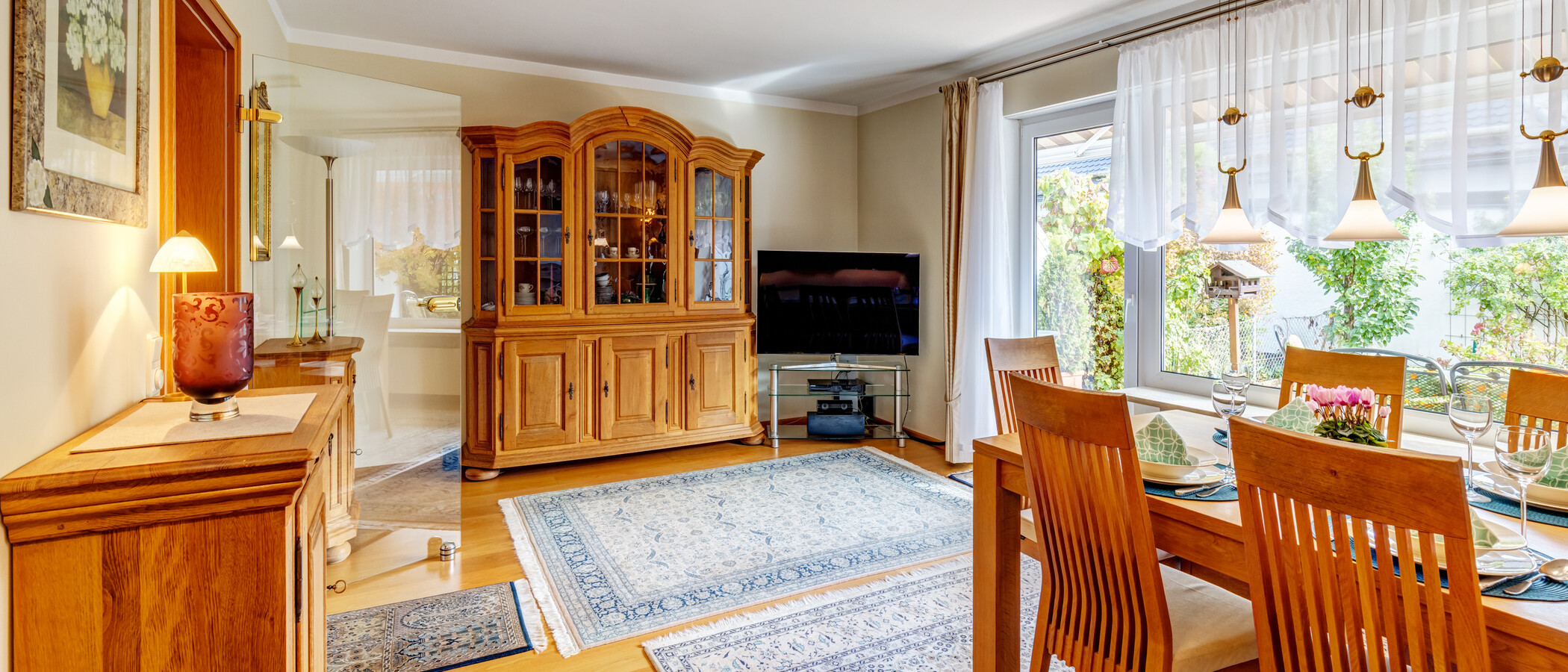 Doppelhaushälfte München Trudering 01 Wohnzimmer 15059