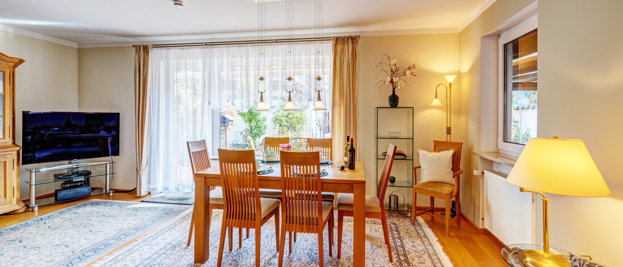 Doppelhaushälfte München Trudering 02 Wohnzimmer 15059