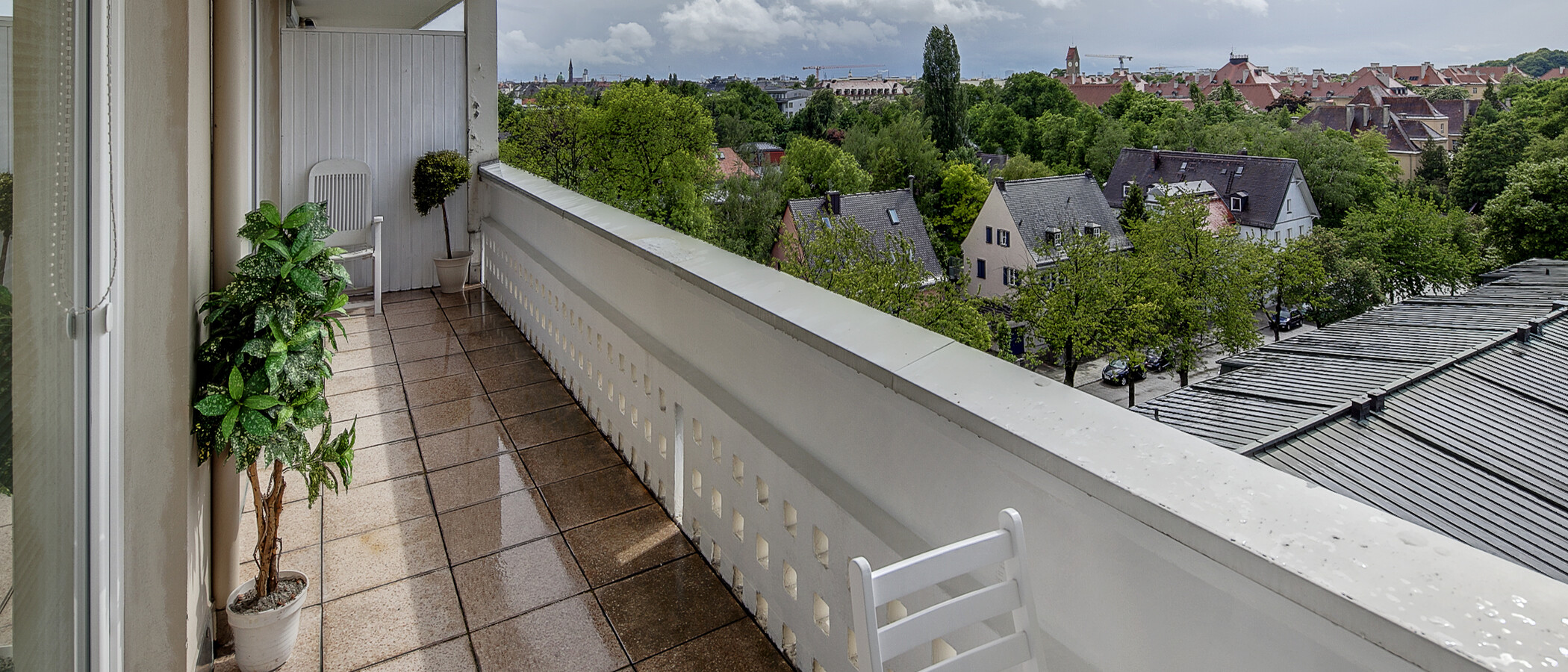 Wohnung München Schwabing-Nord (zw. Belgrad- & Leopoldstraße) 02 Balkon 1541