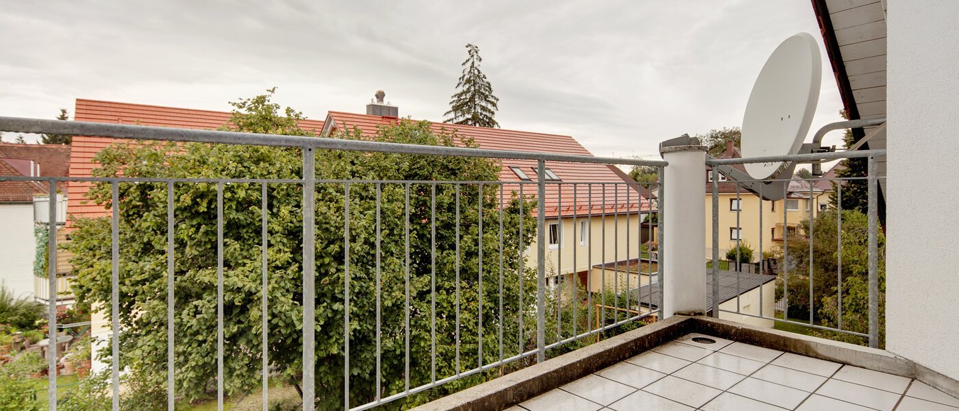 Maisonettewohnung München Waldtrudering 03 Balkon 1557