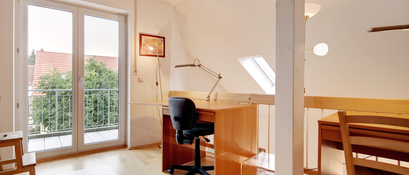 Maisonettewohnung München Waldtrudering 01 Arbeitsbereich 1557