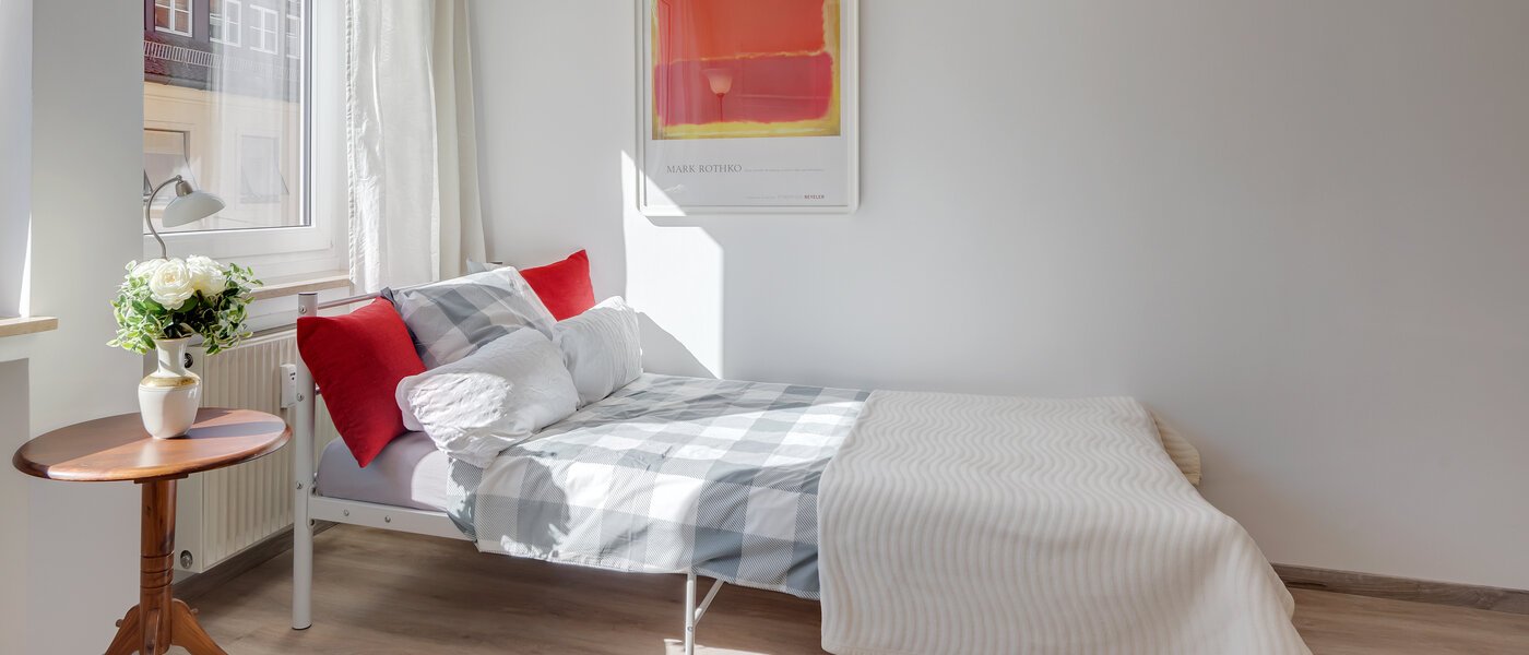 Apartment München Altstadt 01 Schlafbereich 1559