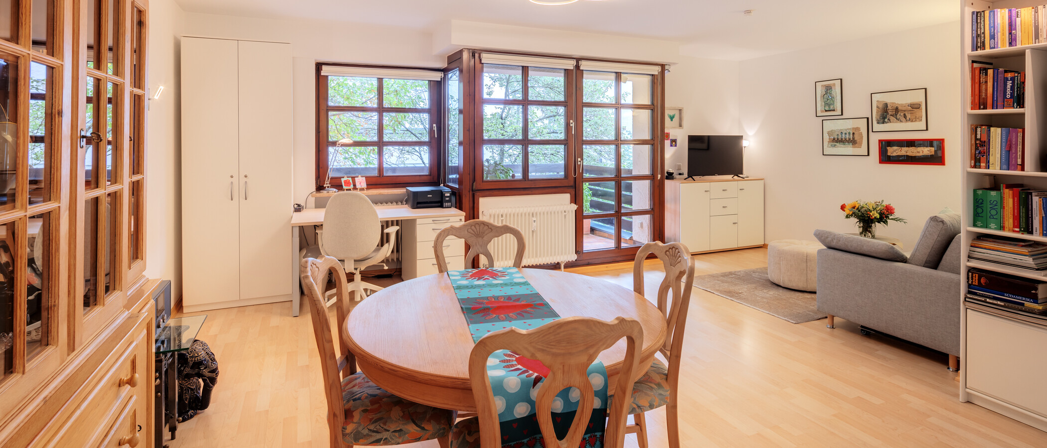 Wohnung München Schwabing-West (rund um den Hohenzollernplatz) 01 Wohnbereich 1599
