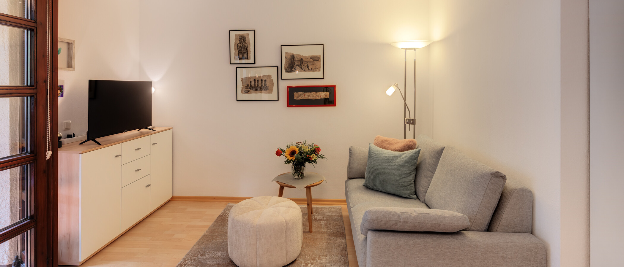 Wohnung München Schwabing-West (rund um den Hohenzollernplatz) 03 Wohnbereich 1599