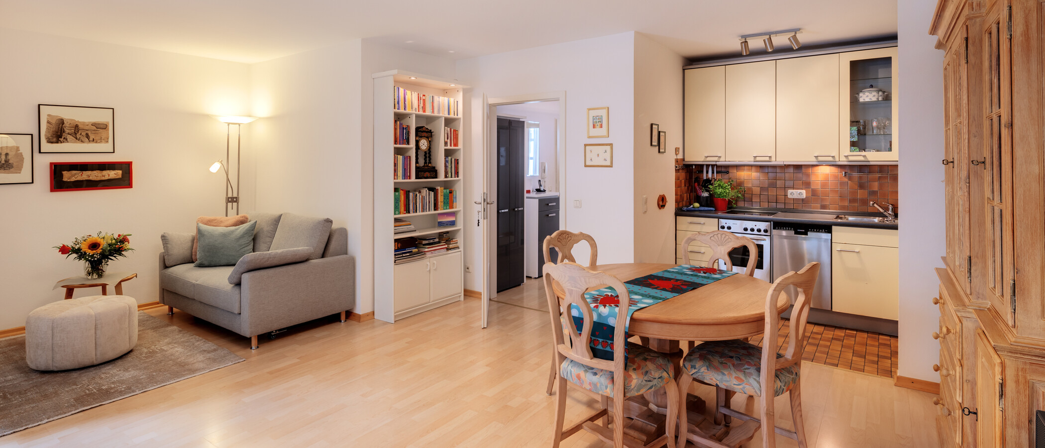 Wohnung München Schwabing-West (rund um den Hohenzollernplatz) 04 Wohnbereich 1599