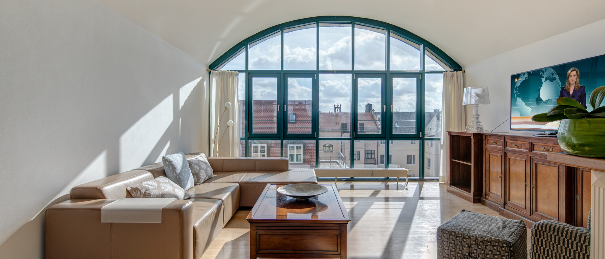 Dachterrassenwohnung München Maxvorstadt - Westen 01 Wohnen 1607