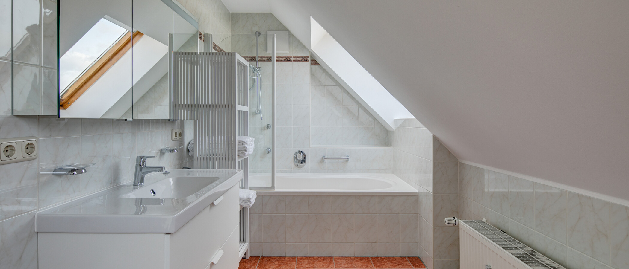 Dachterrassenwohnung München Maxvorstadt - Westen 01 Badezimmer 1607