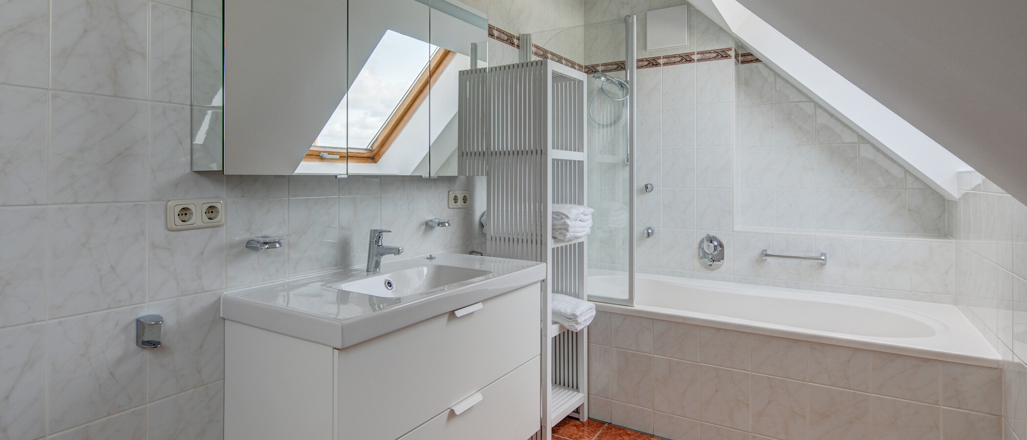 Dachterrassenwohnung München Maxvorstadt - Westen 02 Badezimmer 1607